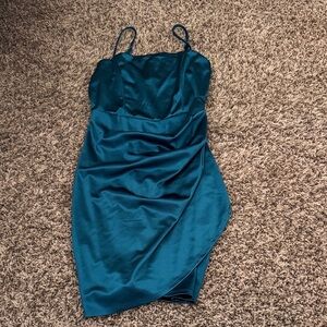 Blue Mini Dress